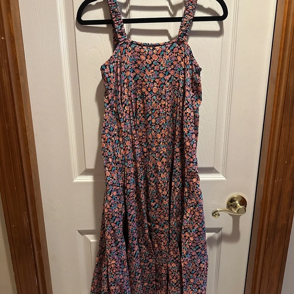 GAP Multicolor Floral Dress